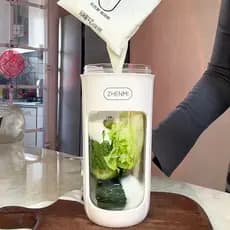 Frutas vegetais Milkshake suco copo pequeno portátil espremedor automático multifuncional Original espremedor grande cap