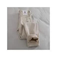 Forro de lã engrossado Jeans feminino calças de cigarro reto novo estilo tamanho grande pequeno mais magro olhar tornoze