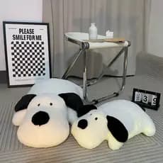 Super macio deitado cão travesseiro boneca bonito almofada reparação gancho filhote de cachorro boneca almofada cama dor