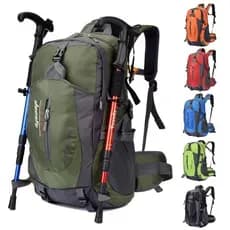 Portátil Ultra-leve ciclismo novo estilo mochila ao ar livre 40 litros viagem multifuncional montanhismo à prova dwaterp