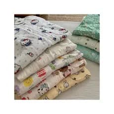 Shorts de manga curta ~ 100% algodão classe A conjunto de pijama de lapela pequena de fio duplo Loungewear de verão