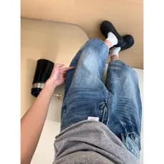 Americano Retro recortado Jeans feminino verão Plus Size irmã gorda cintura alta mais magro olhar solto pequena perna re