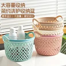 Casa estilo japonês portátil cesta de roupas sujas à prova dwaterproof água cesta de armazenamento de artigos diversos b