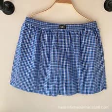 Uma calça mais usar roupa interior masculina tamanho grande seta calças de algodão puro cigarro passagem casa Shorts Box