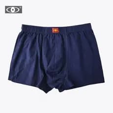 Coisas boas e roupa interior masculina boxer puro algodão respirável tamanho grande calças soltas cuecas boxer de algodã