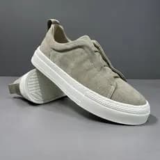Retro estilo de dinheiro antigo tênis de cano baixo masculino novo estilo preguiçoso sapatos de pano confortáveis casuai