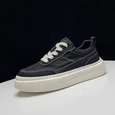 Sapatos masculinos de verão respirável estilo fino versão coreana tênis masculinos casuais moda All-Match tênis de sola