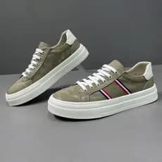 Sapatos de pano masculinos verão respirável tênis na moda juventude sapatos estação europeia sapatos de pano de seda gel