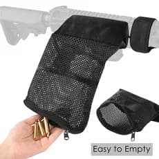Shotgun armadilha concha jogando coleção saco de malha ventilador militar ao ar livre esportes ao vivo caminhada q espin
