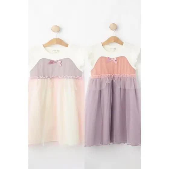 Qing japonês meninas vestido de verão novo estilo vestido infantil verão colorido vermelho gaze vestido bebê moda vestid