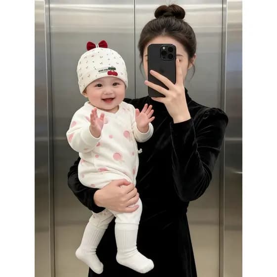 Chapéu para bebê de 0 a 3 meses, bebê recém-nascido, classe de algodão puro, estilo doce, respirável, chapéu com cúpula 