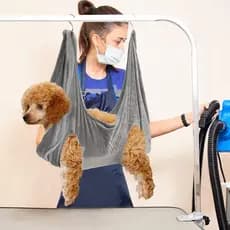 Novo produto pet grooming rede gato cão rede conveniente corte de unhas pet absorvente toalha aliciamento utensílios de