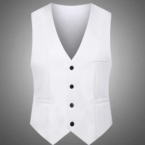 G padrinho terno colete masculino versão coreana magro-ajuste na moda estilo britânico Casual terno pequeno colete verão