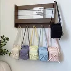 Dopamina Crossbody saco de copo de água 2025 novo estilo passeio andando portátil grande capacidade saco do telefone móv