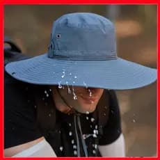 Chapéu especial de chuva verão à prova de chuva chapéu à prova de chuva das mulheres dos homens à prova dwaterproof água