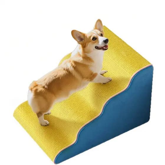 Escadas para animais de estimação, escadas para cães pequenos, vão para a cama, escada de cabeceira, filhote de cachorro