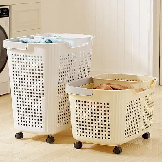Cesto de roupas sujas Cesto de armazenamento de roupas sujas domésticas Banheiro Cesto de roupas sujas de grande capacid