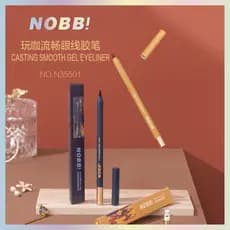 NOBB delineador Gel caneta à prova dwaterproof água não é fácil de borrar Ultra-fino cor café pálpebra interna inferior