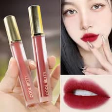 Pretty Beauty Air Velvet Lip Glaze Matte Batom Lip Gloss À Prova D 'Água Antiaderente Copo Simples Rosto Clareamento Fes