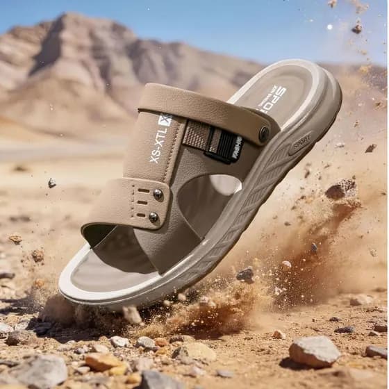 Sandálias masculinas verão novo estilo moda Casual ao ar livre Wear na moda sola macia antiderrapante pode dirigir sandá
