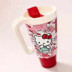 Copo Tumbler Com Alça Hello Kitty Grande