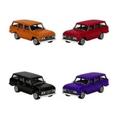 Mini Veículo Chevrolet Veraneio 1968 Retrô em Metal e Plástico para Coleção ou Decoração