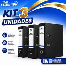 Pasta Registradora AZ Premium Ofício