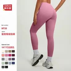 Calças de yoga de cintura alta com efeito modelador para mulheres, calças esportivas justas para fitness, roupa de yoga