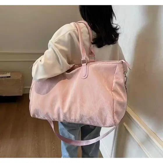 Bolsa Esportiva Feminina Academia Viagem Impermeável Transversal Grande Mala De Mão Blogueira Cores