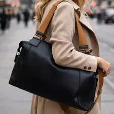 Bolsa Feminina Grande Ombro Transversal Elegante Bolsa De Mão Trabalho Viagem Faculdade Sacola Luxo Casual Cores