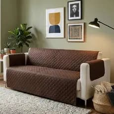 Capa Sofa Protetora Impermeavel Pet Cachorro Gato Bebida Anti Pelos Dupla Face Confortavel Casa