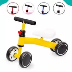 Bicicleta Andador De Equilíbrio Infantil Diversas Cores Brinquedo Criança