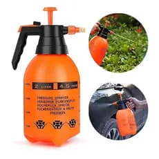 Pulverizador de Pressão Manual 2 Litros para Jardim e Plantas Compacto e Versátil