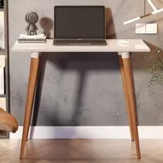 Mesa Escrivaninha Moderna Minimalista Compacta – Perfeita para Home Office, Estudo e Escritório
