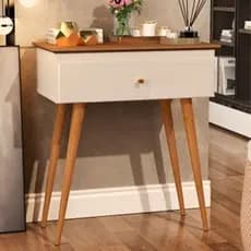 Aparador Europa Sala Estar Mesa Cantinho C/ Gaveta Madeira - Envio Imediato