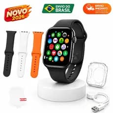 2026 Smartwatch Original S20 PRO MAX 45mm Chamadas Bluetooth Desporto à prova d'água Calculadora de calorias Relógio