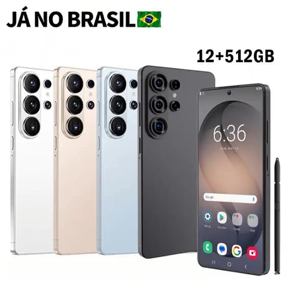 BML Celular Smartphone，512 GB+12GB De RAM 5G Wi-Fi Global Version Dual SIM Tela 7.3" Bateria Titan 5000mAh，50MP Camera