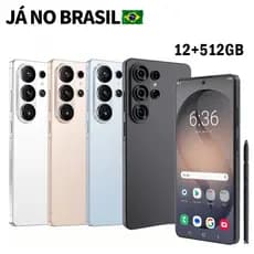 BML Celular Smartphone，512 GB+12GB De RAM 5G Wi-Fi Global Version Dual SIM Tela 7.3" Bateria Titan 5000mAh，50MP Camera