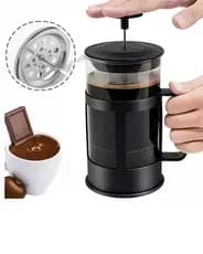 Cafeteira Prensa Francesa 350ml - Sabor Encorpado em Café e Chá com Design Moderno