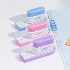 Furador Manual, Furador de Papel Padrão Portátil Mini de Plástico de 6mm com 5 Furos