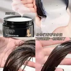 [Silky Smooth] Máscara Capilar Sem Enxágue de Caviar Repara Cabelos Secos e Frisados, Proporciona Suavidade e Hidratação