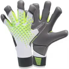 Luvas De Goleiro Para Treinamento De Competição De Futebol Adulto E Juvenil , Látex Espessadas Resistentes Ao Desgaste .