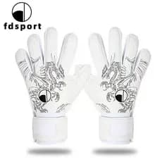 Luvas De Goleiro De Futebol Infantil E Adulto Para Treinamento De Competição Com Proteção Os Dedos , Látex Antiderrapant