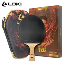 LOKI DRAGON Series Profissional Ofensiva Raquete De Tênis De Mesa Ping Pong Paddle Bat 5 Madeira 2 Carbono 6/7/8/9/10 Es