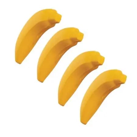 Kit 4 Porta Banana Plasútil Lancheira