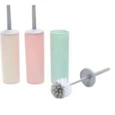 Escova Sanitária Com Suporte Color Plástico Banheiro Limpeza-0660