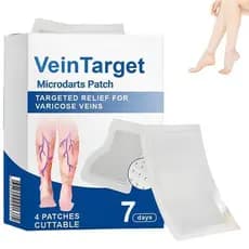 Patches Vein Target Microdarts - Tratamento Profissional para Varizes nas Pernas, Patches Vein Target, Facilita a circul