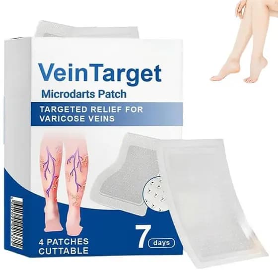 Patches Veia Target Microdarts-Traamento Profissional para Varizes nas Pernas , Facilita Um circul