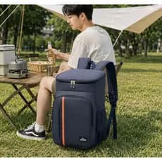 Mochila Térmica 20L Cooler Portátil Impermeável Praia Camping Churrasco Viagem