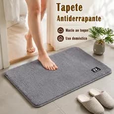 Tapete de Banheiro 40x60 e 50x80 Antiderrapante Microfibra Cores para Banheiro Cozinha e Quarto